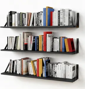 Floating Shelves 36 Inches Long Set of 3, Large Wall Shelf for Bedroom Books, Heavy Duty Design