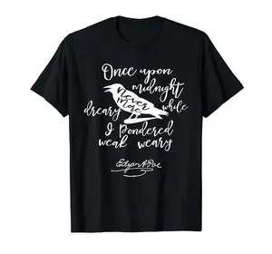 Gothic Edgar Allan Poe Tshirt T-Shirt