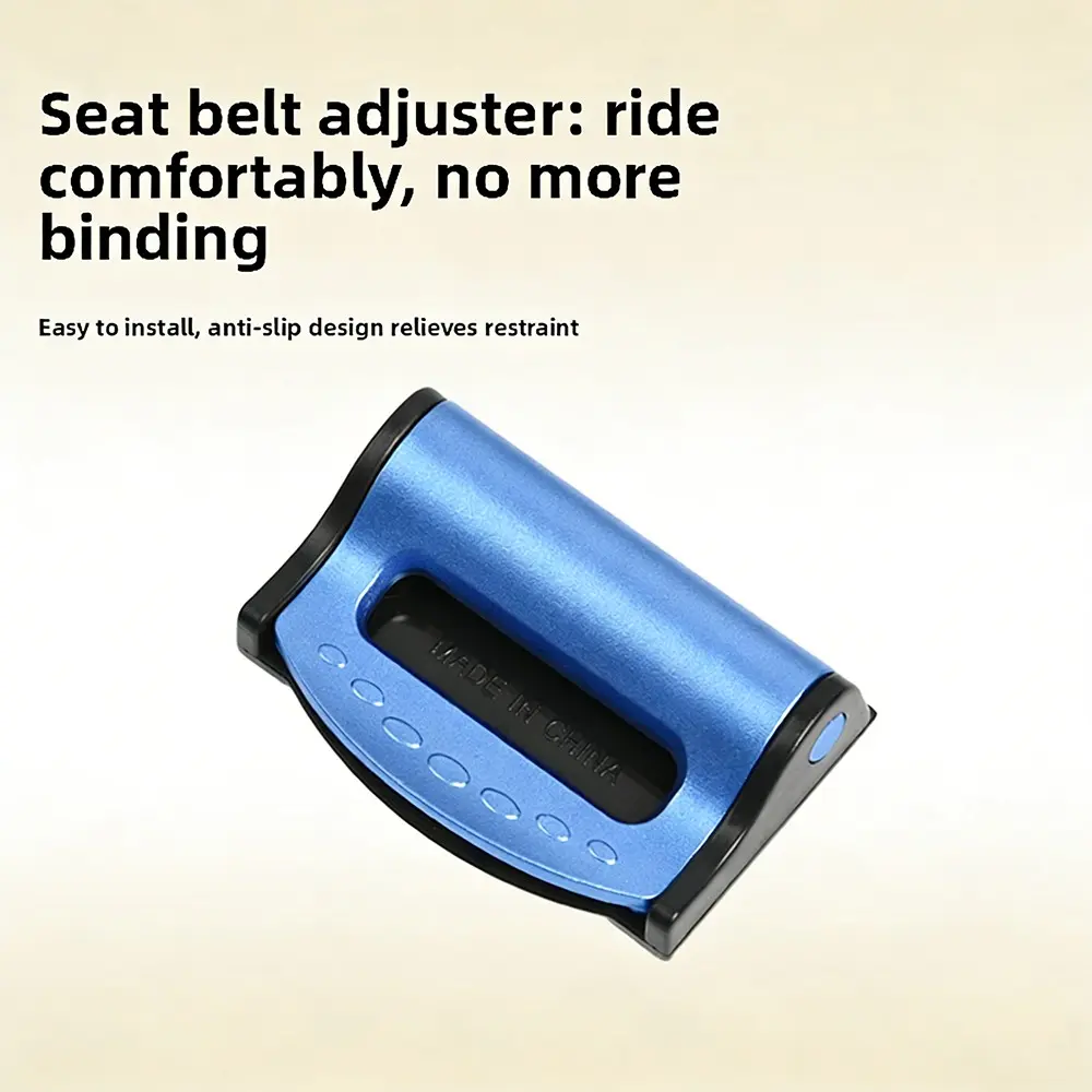 Car Seat Belt Clip Limit Adjuster for Pregnant Women, Safety Strap Fastener with Anti-Choke Design, Vehicle Accessory for Enhanced Comfort