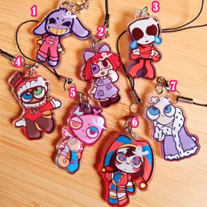 TADC Acrylic Character Phone Strap Keychain