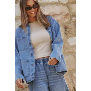 Remy Denim Utility Jacket - Medium Wash