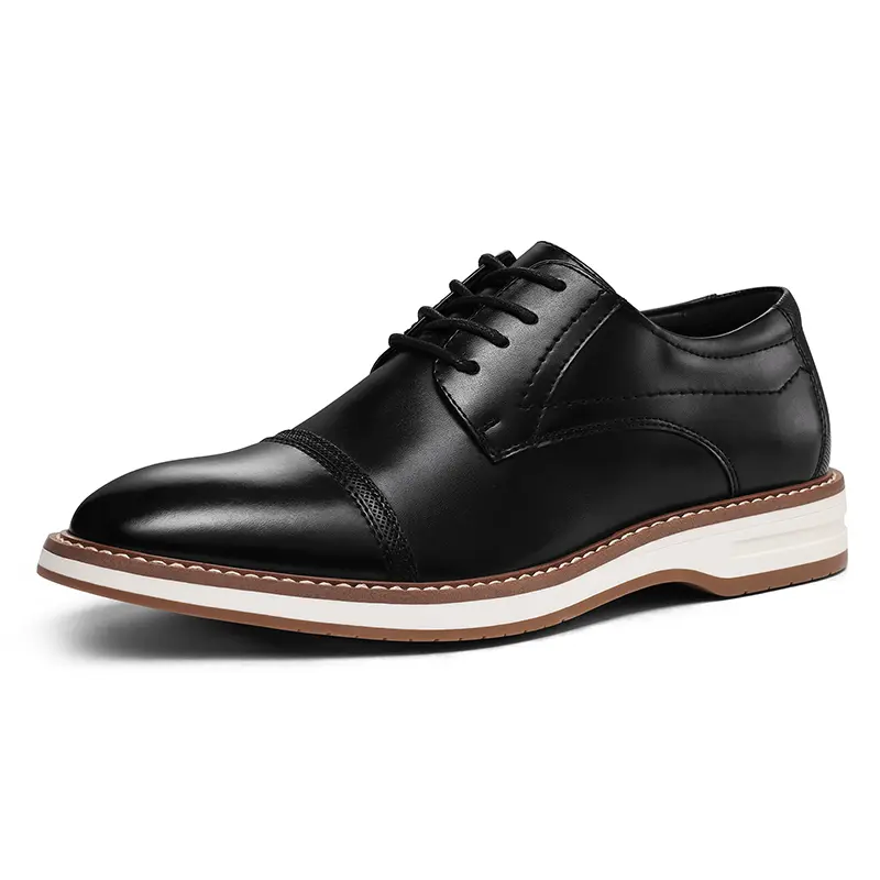 Meridos Men's Dress Shoes Business Formal Wingtip Casual Oxford Shoes