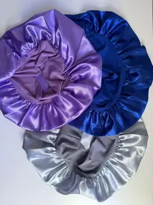 3PCS Satin Sleep Bonnet - Anti-Frizz Hair Cap | G-Hair Magic (3 Pack)