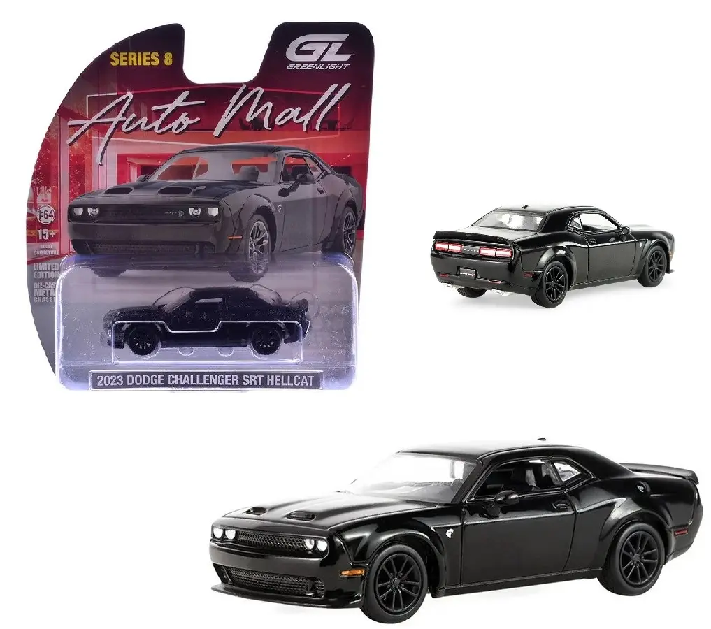 Greenlight 1:64 Scale 2023 Dodge Challenger SRT Hellcat Widebody Diecast Model Car 68080B-P9