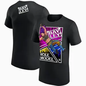 Bayley Role Model Elbow Drop T-Shirt, WWE Gift Shirt, Unique Wrestling Gift for Fans, Funny T-Shirt for Wrestlers, Vacation outfits APD