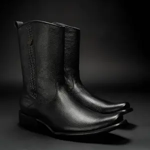 Men's Dubai Leather Cutter Square Toe Boot
