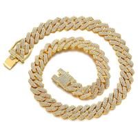 Gold Cuban necklace 18inches