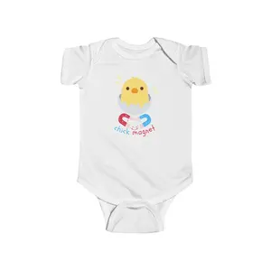 Chick Magnet Baby Onesie