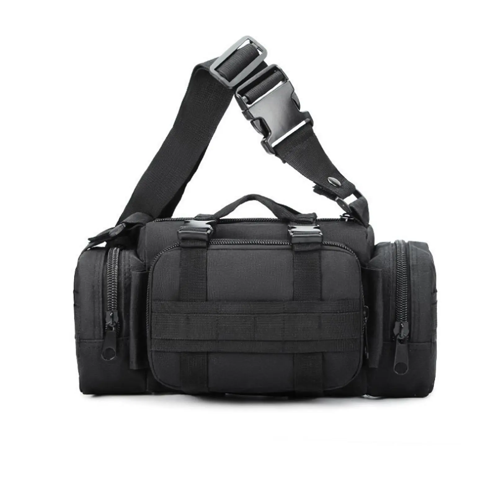 Unisex Cycling Waist Bag, Single Shoulder Crossbody Bag, Tool Storage Waist Pack, Camera Bag, Multi-Functional Molle Bag
