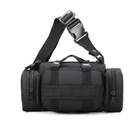Unisex Cycling Waist Bag, Single Shoulder Crossbody Bag, Tool Storage Waist Pack, Camera Bag, Multi-Functional Molle Bag