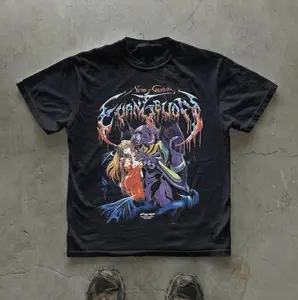 Asuka T-Shirt, Anime Evangelion Graphic Tees, Unisex Tshirt, Gifts Shirt, Menswear Womenswear Streetwear, Aesthetic, Heavyweight Cotton Comfort Top Regular Fit Y2k Outfit Outdoor Affliction Clothes
