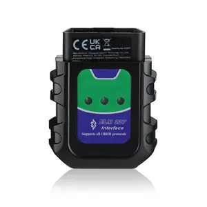 New Portable Device, High-Quality Shell OBD2 BT5.4 Wireless Scanner Diagnostic Tool - Engine Code Reader for OBDII/EOBD Vehicles, Free Dedicated App for iOS & Android, No Battery Required