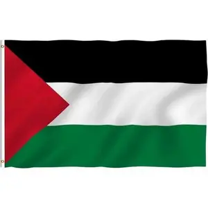 Tapestry  Palestine Palestinians Flag National 3x5FT Tapestry Banner For Decoration Room Dorm Wall Double Stitched With Two Brass Grommets