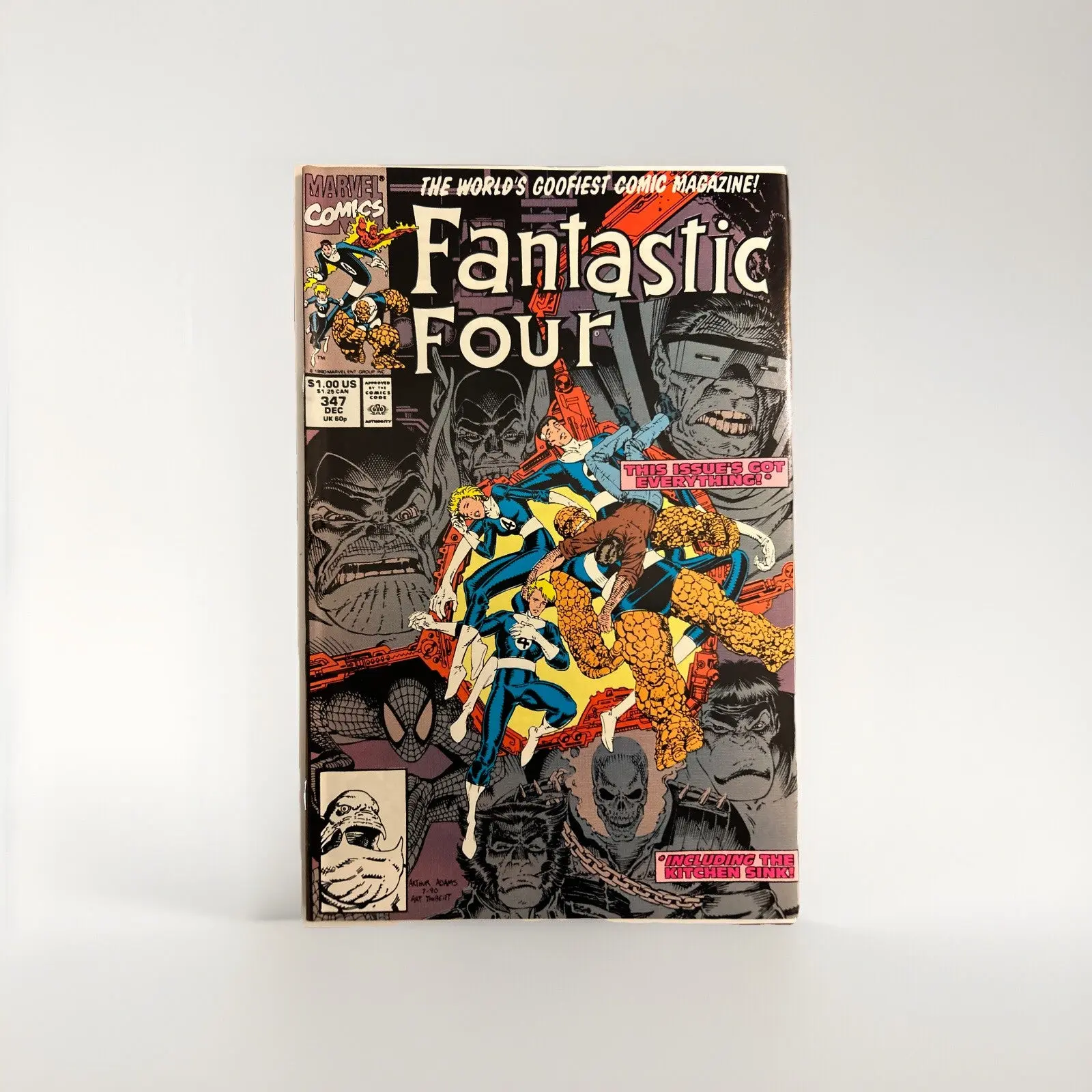 Fantastic Four #347 (Marvel|Marvel Comics December 1990)