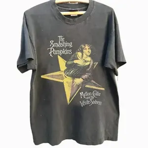 The Smashing Pumpkins Mellon Collie and the Infinite Album Charcoal Tshirt, Vintage tee, Menswear Top, Crewneck Casual