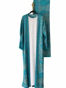 Pashmina Abaya - 3 Piece, with inner and shawl