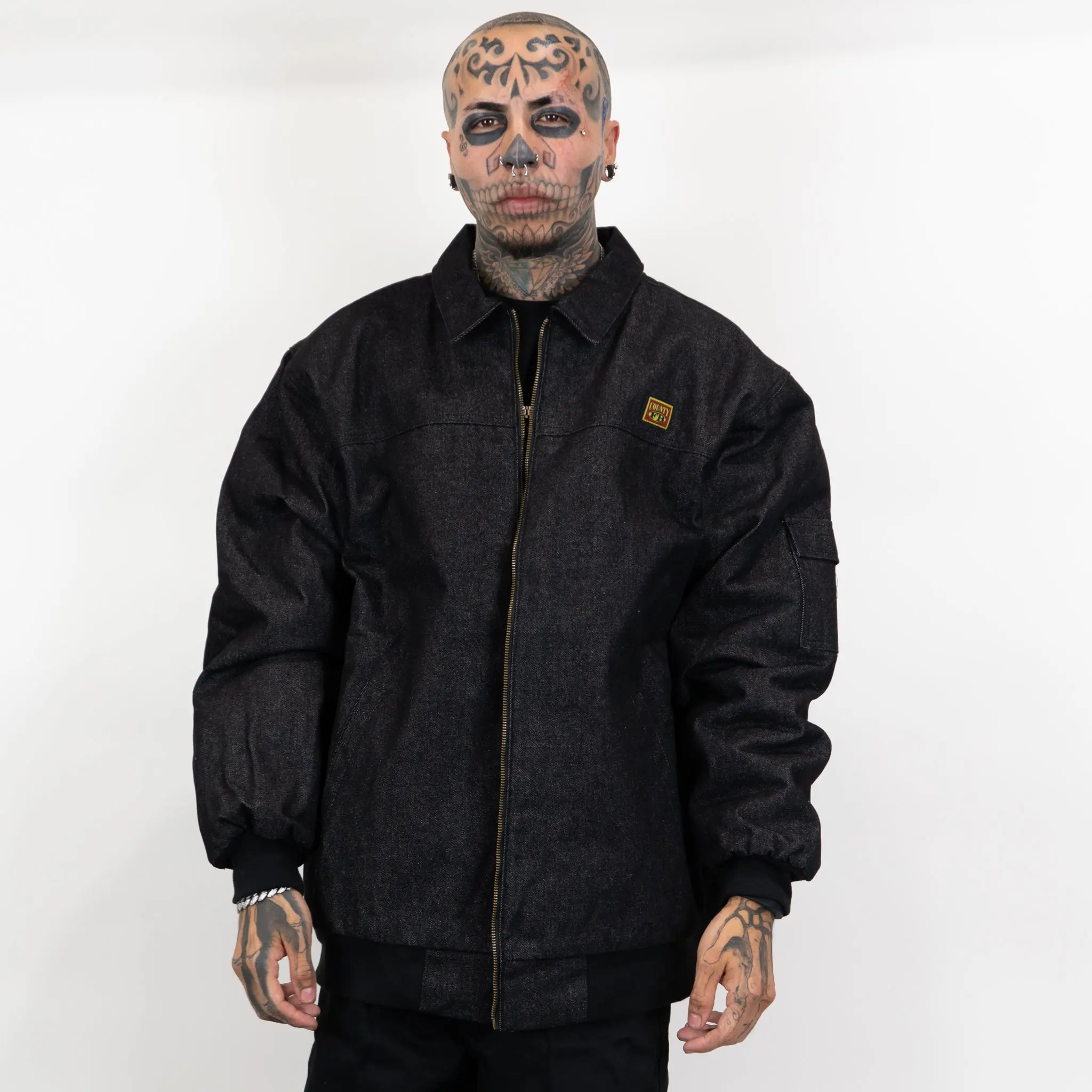 FB County Hard Denim Mechanics Jacket