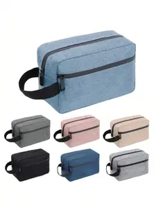 Travel Toiletry Bag, Makeup Organizer, Groomsmen Gift, Unisex Portable Cosmetic Storage, Ideal for Business Trips, Valentine's Day Present, Travel Cosmetic Bags