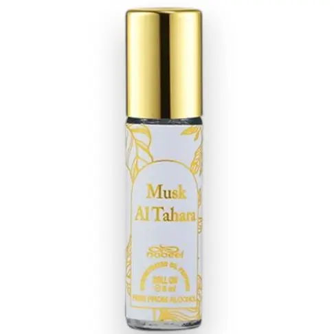 Nabeel | Musk Al Tahara Roll-On Oil | Unisex Fragrance | 6ML | Eau De Parfum | Vanilla, Orange, Rhubarb, and Violet
