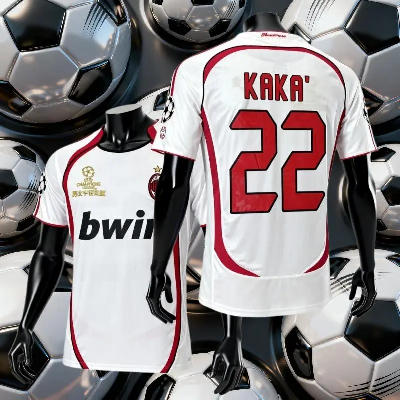 0607  Away Kaka 22 Soccer Short Sleeve Jersey