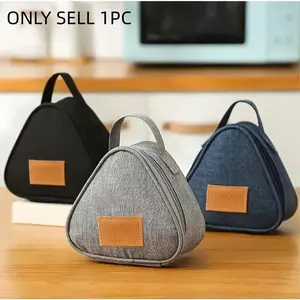 Thickened Aluminum Foil Insulated Lunch Bag, Portable & Reusable Design, Durable Food Storage Solution for Daily Use