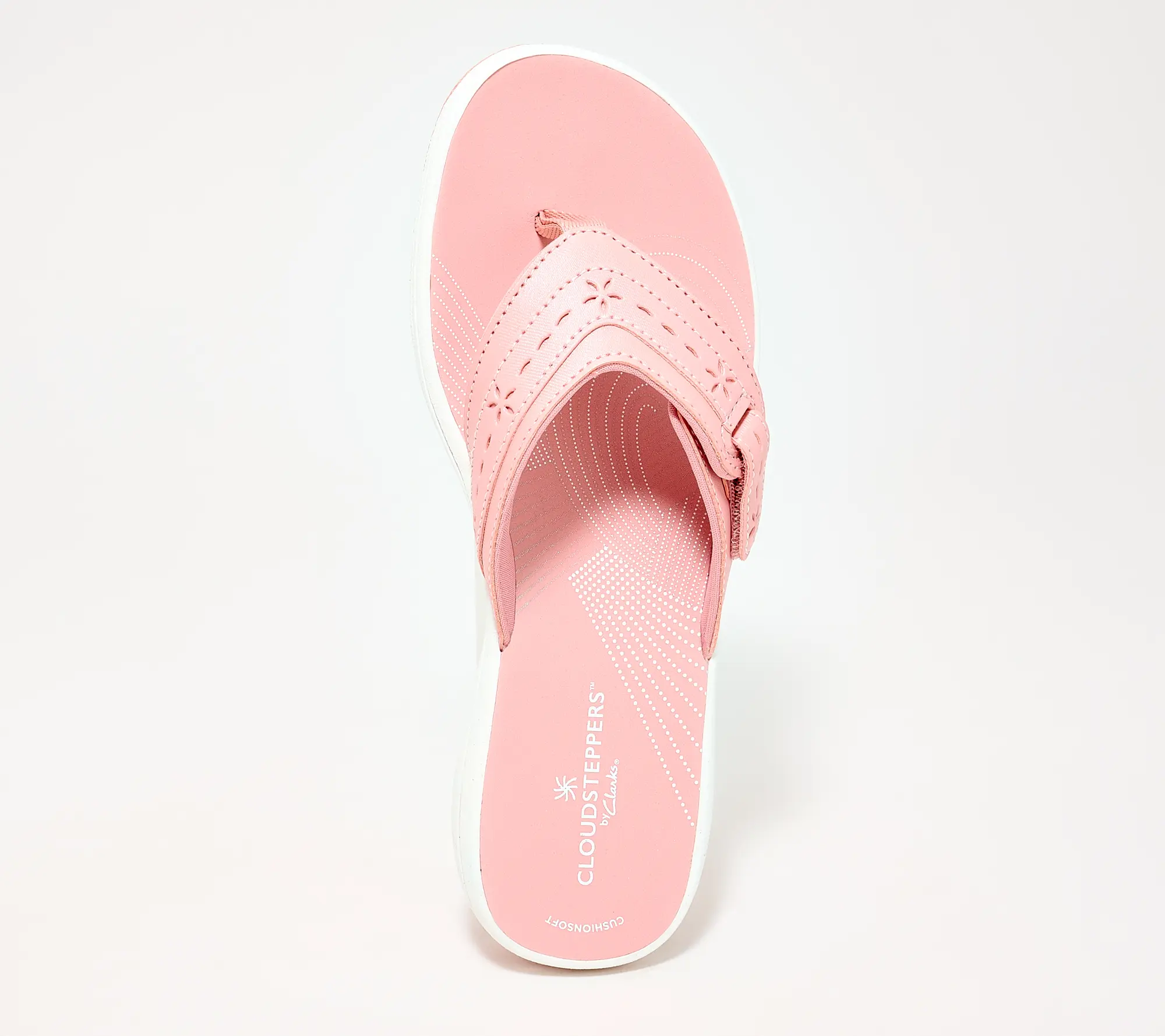 Clarks Cloudsteppers Adjustable Thong Sandals -Breeze Mist Clarks Cloudsteppers Adjustable Thong Sandals -Breeze Mist