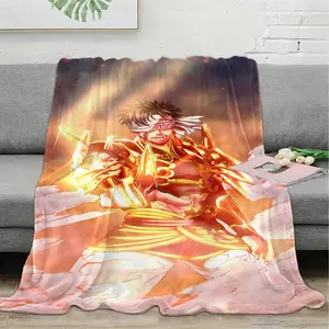 Record of Ragnarok flannel blanket, a delicate all-season single product, can be laid and covered for practical convenience, enhancing home comfort, and is the most suitable gift for Thanksgiving.