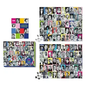 Turner Classic Movies: Leading Ladies/Leading Men 2-in-1 Doubled-Sided 500-Piece Puzzle Turner Classic Movies: Leading Ladies/Leading Men 2-in-1 Doubled-Sided 500-Piece Puzzle