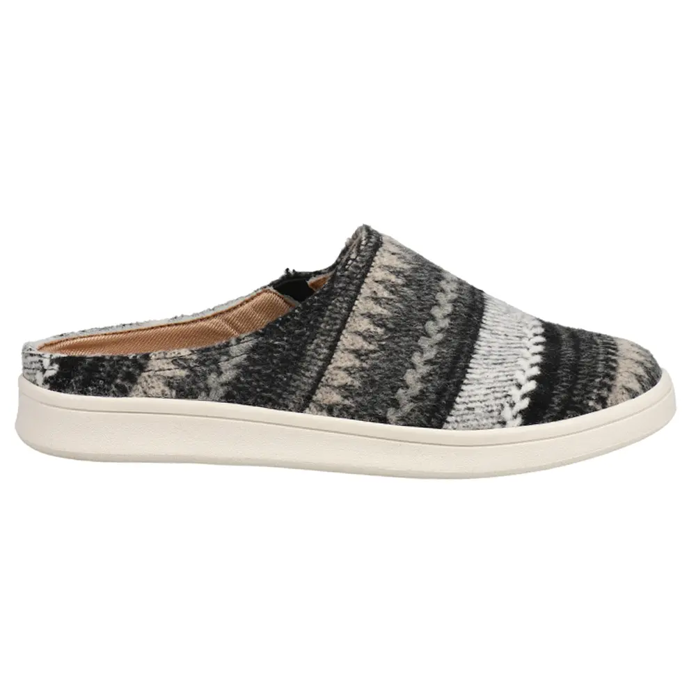 LifeStride Womens Nomad Striped Sneakers Shoes Casual - Black