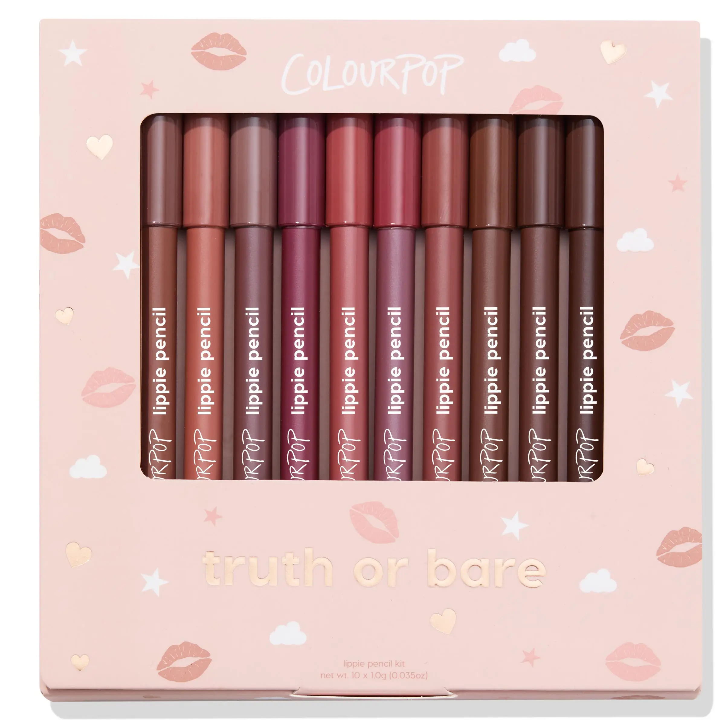 ColourPop® Lippie Pencil Vaults - Creamy, Matte, Non-Drying Lip Liners - Varying Shades