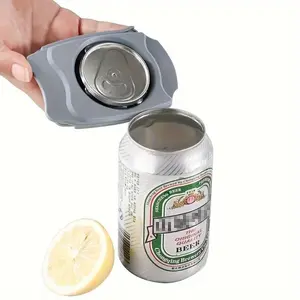 Manual Portable Can Opener, 1 Count Smooth Edge Safety Design Can Opener, Portable Tool for Soda & Beer Cans, Beverage Can Opener, Suitable for Kitchen