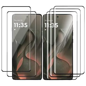 Entronix Clear Screen Protector for Moto Edge/Stylus/Power/Play/Pure 2023/2022 - Multi-Pack, Protective Accessories, Bubble-Free & Easy Installation