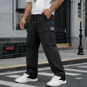 Men’s fashion cargo pants with a casual multi-pocket design—suitable for leisure hiking, outdoor activities, everyday wear, casual running, workouts, and outdoor sports; suitable for all seasons.