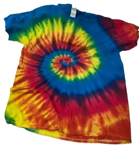 Hippie Tie Dye T-Shirt - 60's 70's - Costume - Men - 3 Sizes
