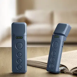 Glocusent Bookmark Style Book Light, Reading Light with Sleep Aid & Timer, 5 Brightness & 3-Color Expertise Book Light for Reading in Bed, USB Rechargeable Lamp for Book Lovers Gifts