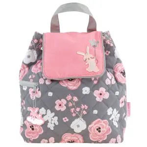 Quilted Backpack: Bunny