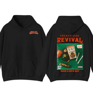 Treaty Oak Revival Hoodie - Retro Style, Celebrate The Unique Atmosphere Of Revival Culture With This Unisex Hoodie