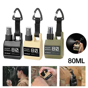 Outdoor Multi-Use 80ml Mini Spray Bottle | Portable Refillable for Perfume, Disinfectant, Alcohol | Travel & Outdoor Must-Have