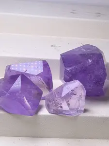 A complete set of natural amethyst is for sale—not sold individually.