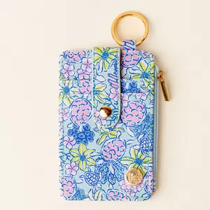 Keychain Wallet: Blue