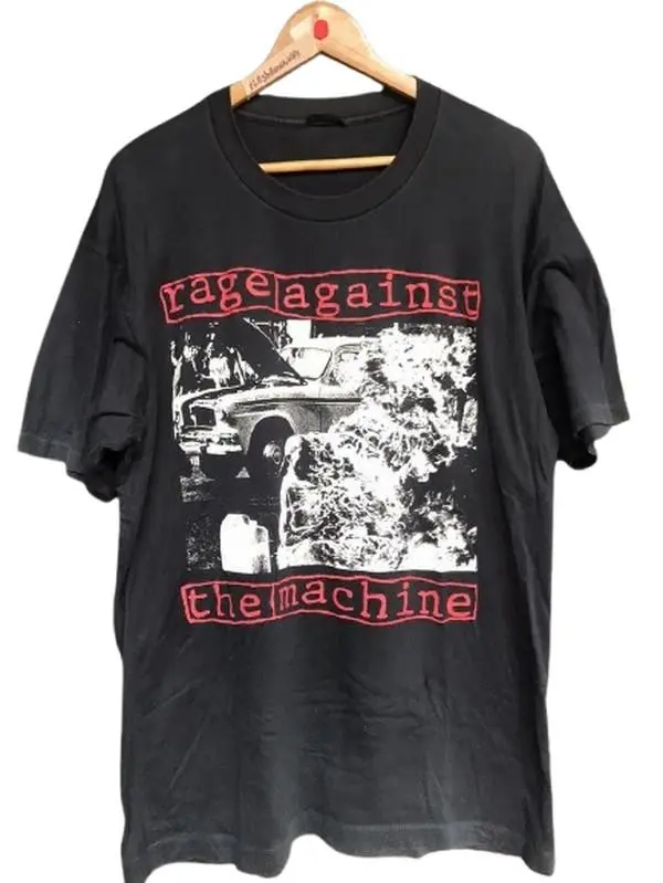 Rage Against The Machine Band Black Short Sleeve Unisex T shirt S-5XL