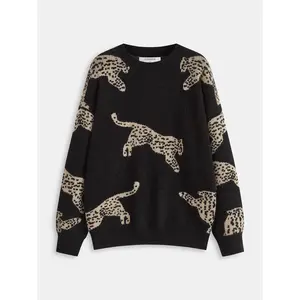 Leopard Print Sweater
