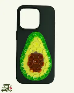 The Phone Garden Suction Cup Phone Holder | Fruit | Avocado | Hands-free Mount for Mirror | Tiktok Viral Phone Accessory