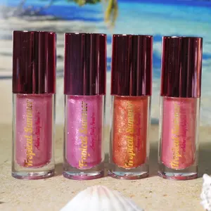 Tropical Summer Lipgloss- moisturizing and glitter effect