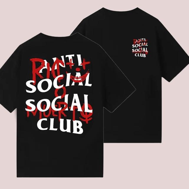 Anti Social Social Club Double-Sided Graphic T-Shirt tees