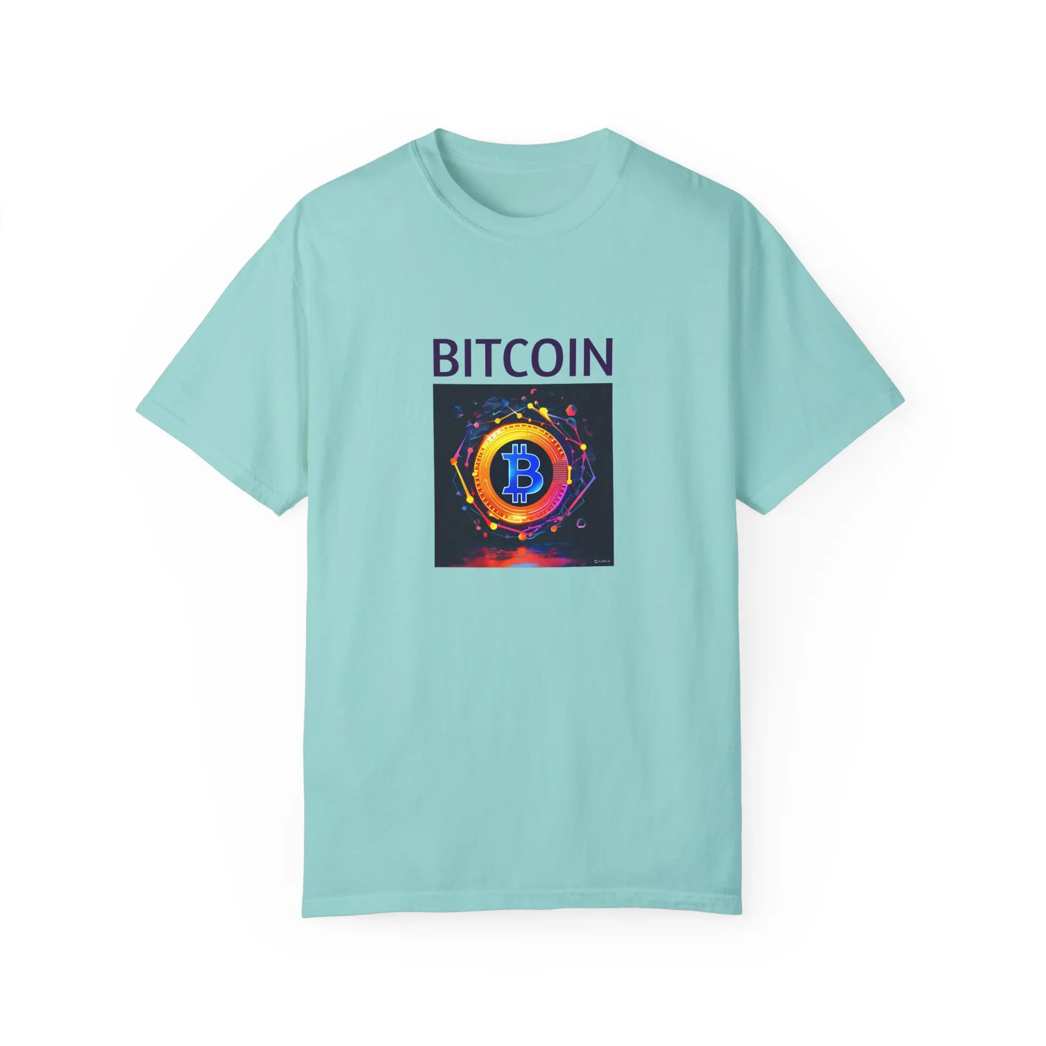 Bitcoin Graphic T-Shirt - Trendy Crypto Tee for Men & Women, Perfect for Bitcoin Lovers, Tech Enthusiasts, and Casual Wear, Great Gift Idea Fabric Menswear