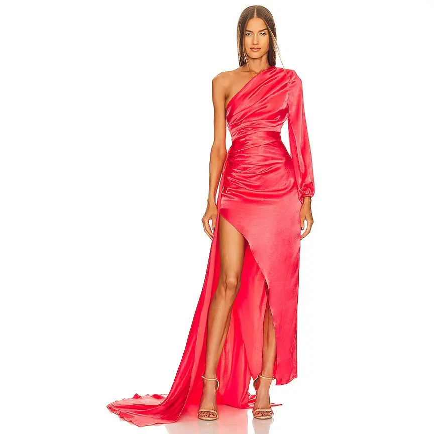 Michael Costello x REVOLVE Heather Gown in Burnt Sienna