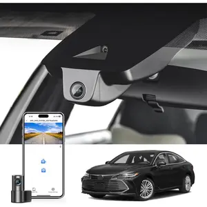 Front 4K & Rear 1080P Dash Cam Custom Fit for Toyota Avalon 2019 2020 2021 2022 Limited Touring XLE TRD XSE, Integrated OEM Look, UHD 2160P Video, WiFi & App,Loop Recording,128GB Card