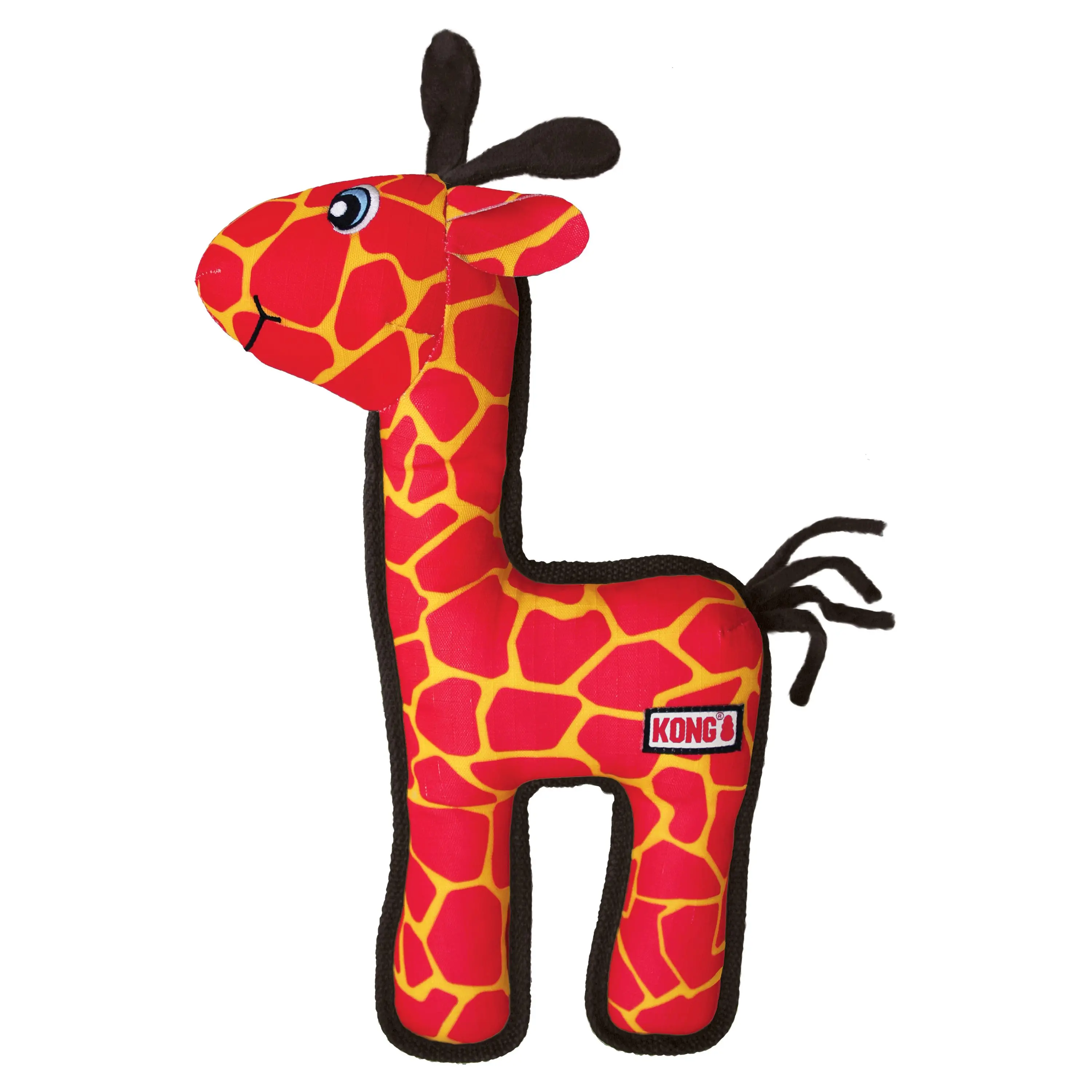 KONG Ballistic Giraffe Medium/Large Durable Ripstop Material Indoor Outdoor Dog Toy