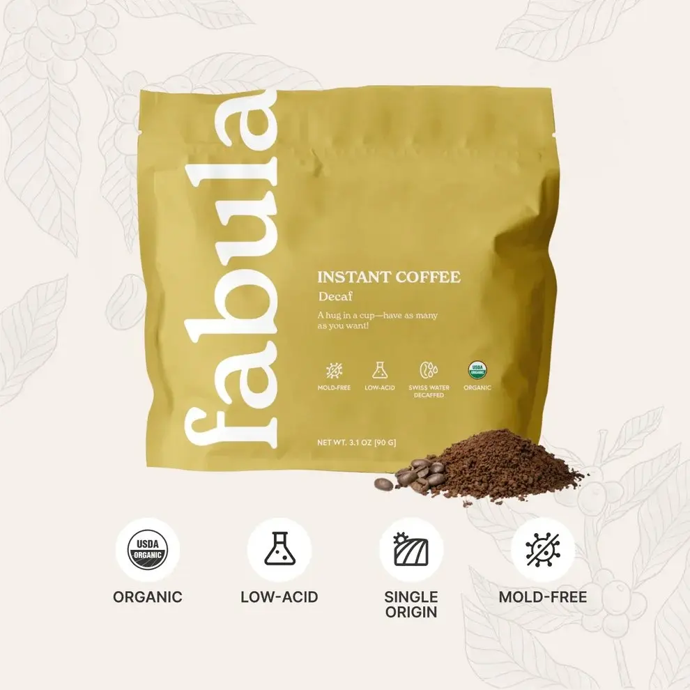 Organic Instant Coffee, Decaf